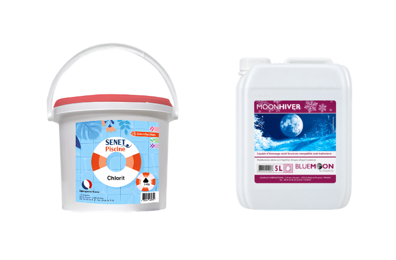 Lot d'hivernage piscine | 3 produits + accessoires
