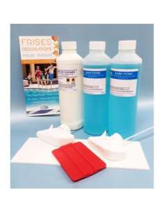 Accessoire Kit pose pour frise ou déco 24 cm-30ML piscine, Liners & PVC armé pour piscine